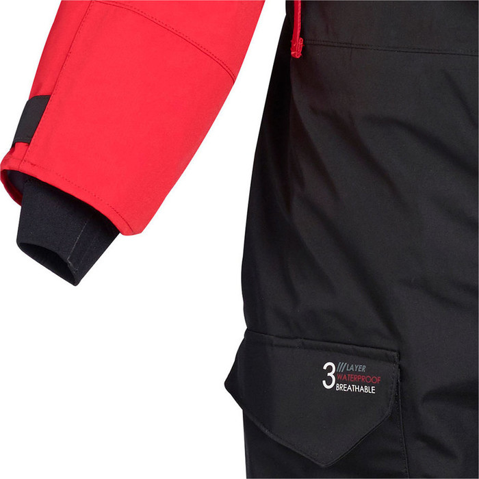 2024 Crewsaver Atacama Sport Drysuit & Free Undersuit 6555 - Red / Black